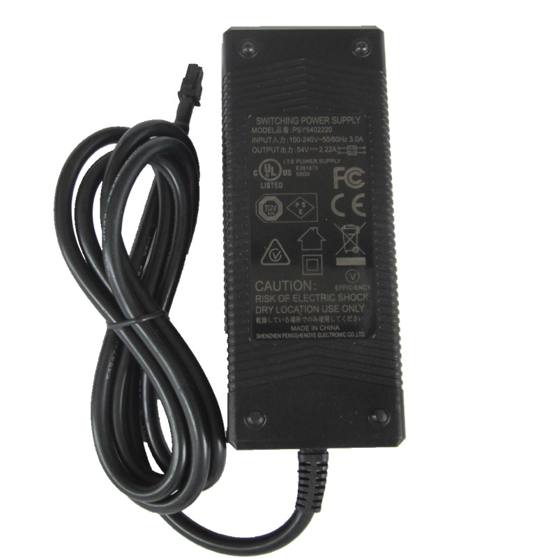*Brand NEW* 120W I.T.E.SWITCHING 54V 2.22A PSY5402220 AC DC ADAPTER POWER SUPPLY